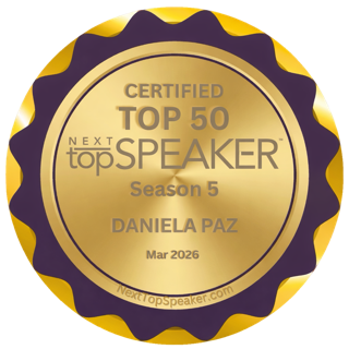 Certified Top 50 Next Top Speaker Season 5 — Daniela Arevalo, Mar 2026